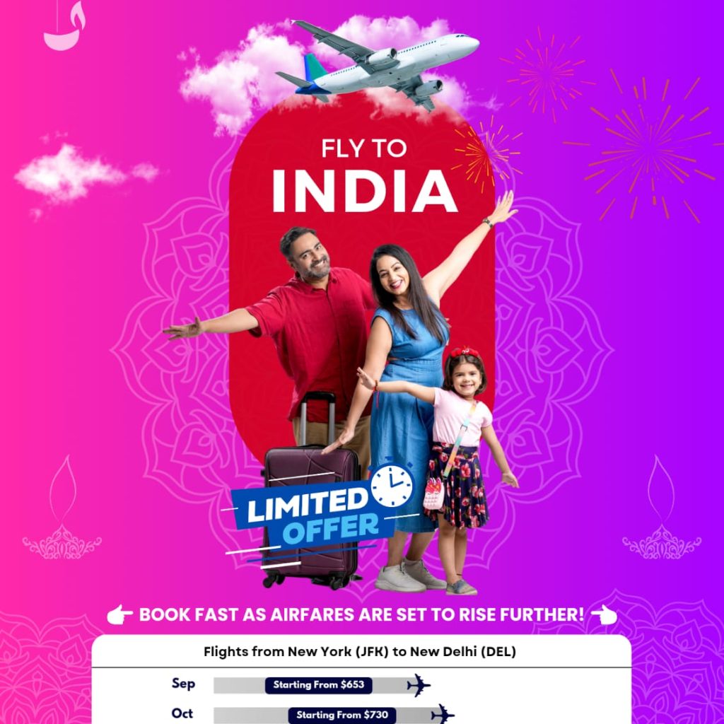 USA to India Flights