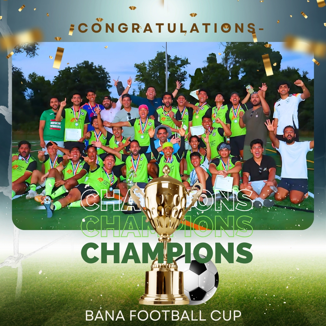 BANA Football Cup 2024 Champions Team